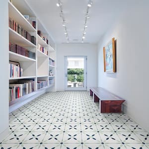 Greta Encaustic 8 in. x 8 in. Matte Porcelain Floor and Wall Tile (371.52 sq. ft./Pallet)