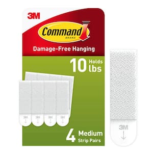 Medium Picture Hanging Strips (4-Pairs)