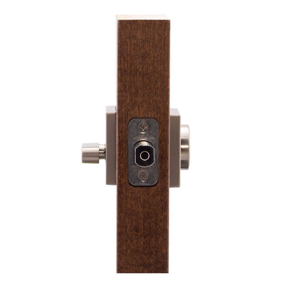 Satin Stainless Steel Single Cylinder Deadbolt