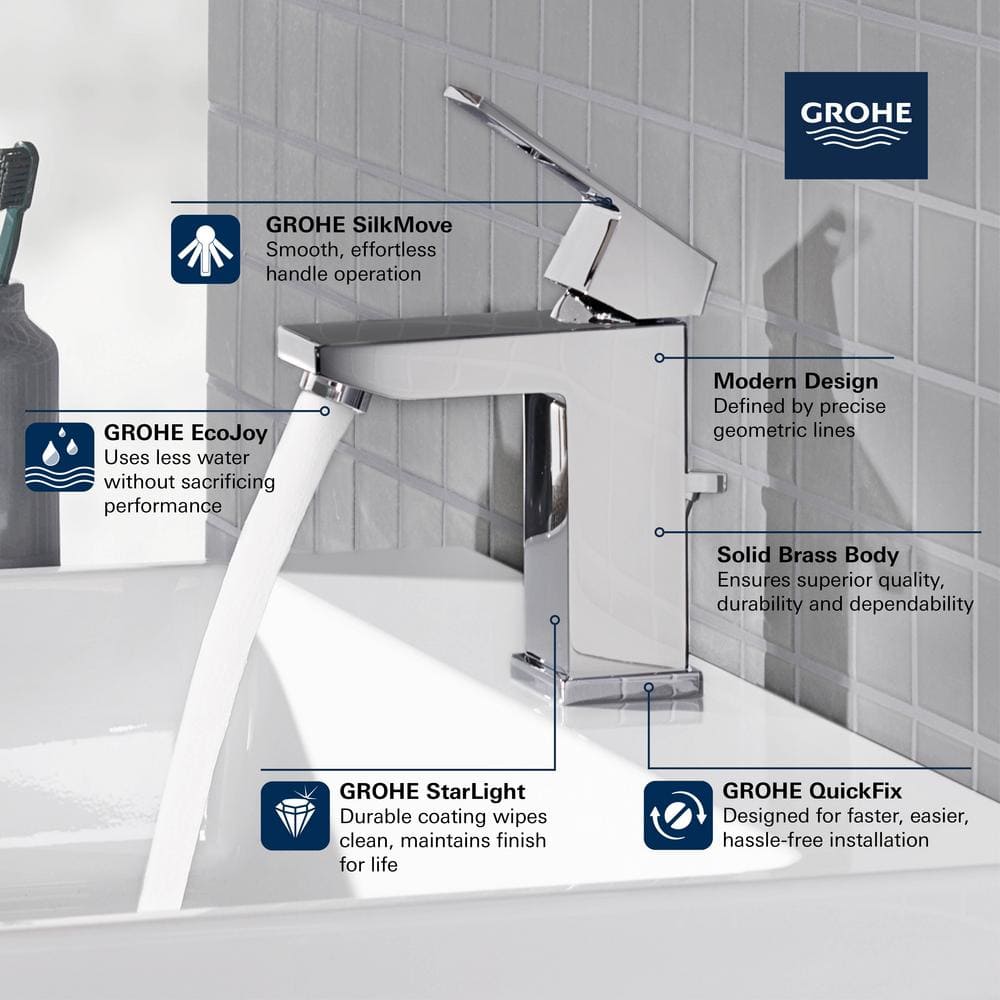 Matte Black Stainless Steel Single Hole Bathroom Faucet