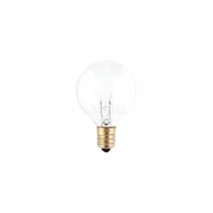 40-Watt Warm White Light G12 (E12) Candelabra Screw Base Dimmable Clear Incandescent Light Bulb, 2700K (50-Pack)