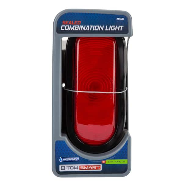 TowSmart 80 in. Over and Under Submersible Sealed Red Stop, Turn