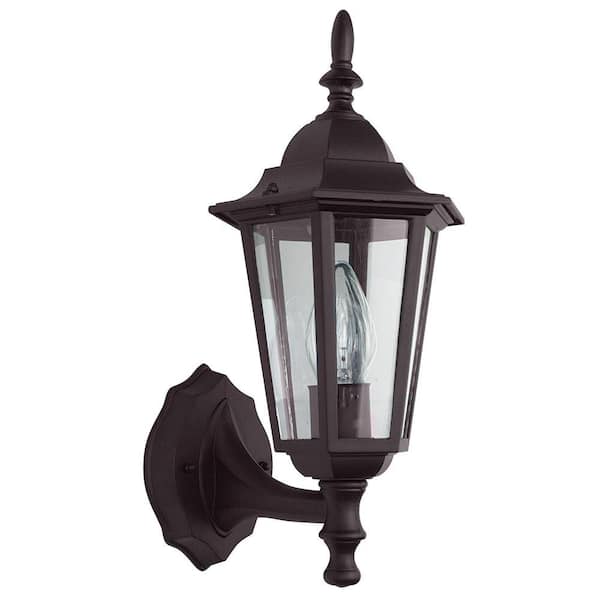 Sunset Gately 1-Light Oil Rubbed Bronze Outdoor Wall Lantern Sconce