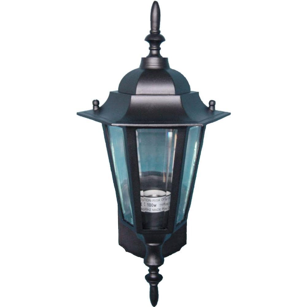 Builder Cast 1-Light Black Outdoor Wall Lantern Sconce price history on PriceWatchPro