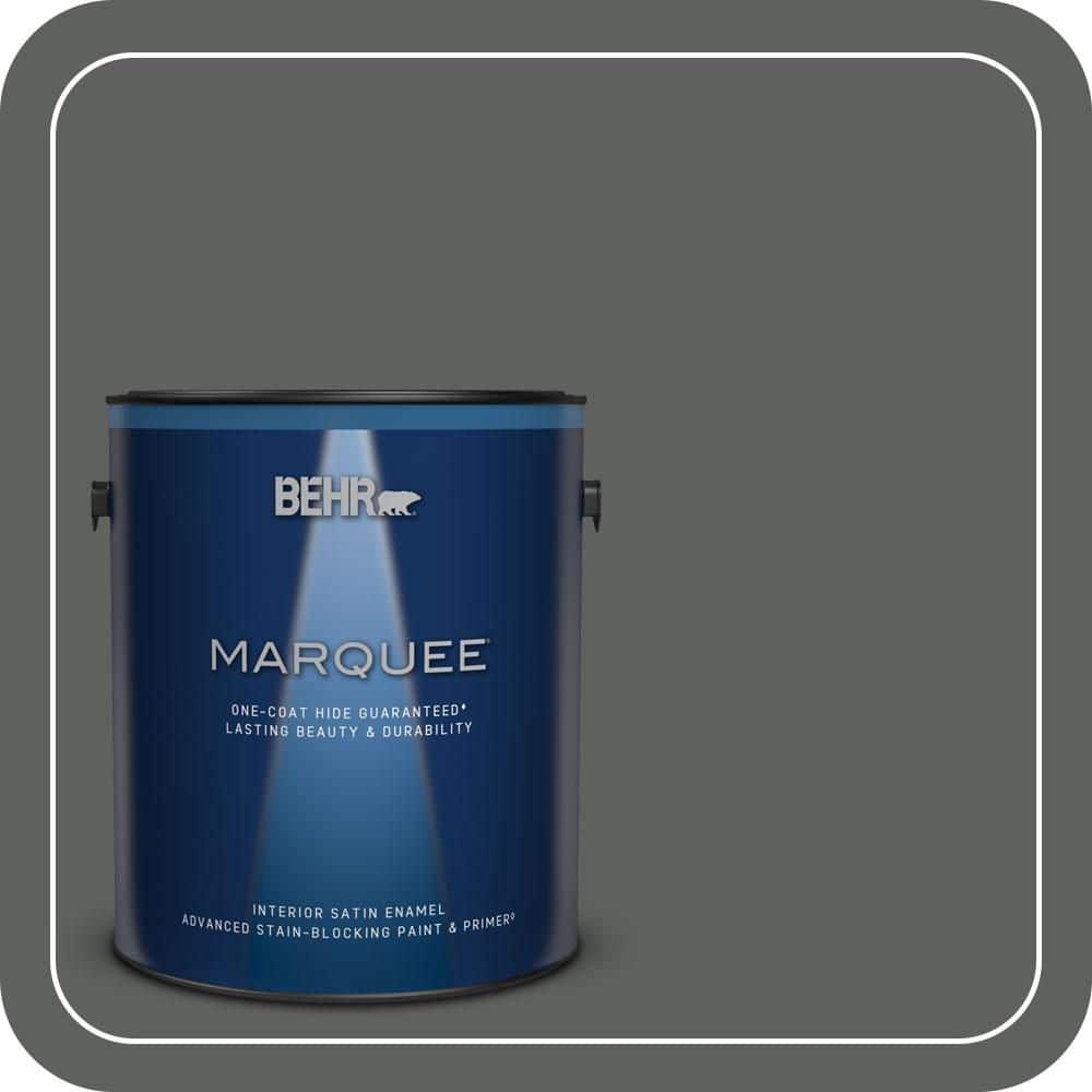 1 gal. #N460-6 Hematite Satin Enamel Interior Paint & Primer price history on PriceWatchPro