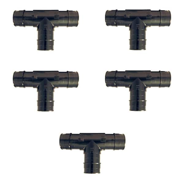 Apollo 1 in. Poly-Alloy PEX-A Expansion Barb Tee (5-Pack)