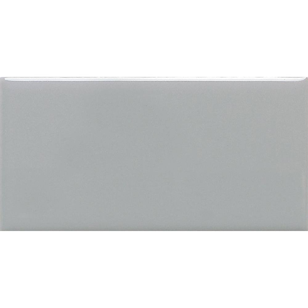 Daltile Restore Ash Gray 3 in. x 6 in. Matte Ceramic Wall Tile (550 sq