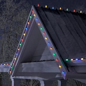 100L Multi Faceted Christmas C9 LED String Lights