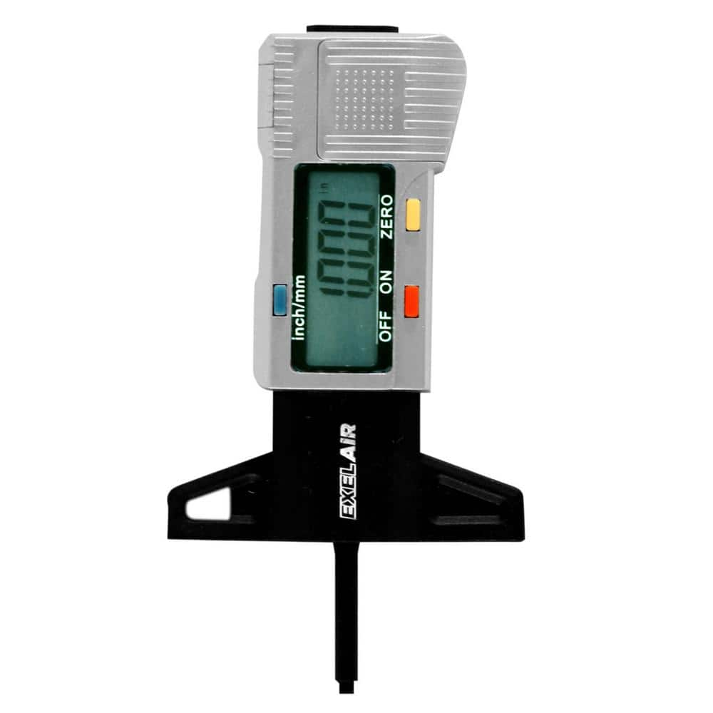 EXELAIR Digital Tire Tread Depth Gauge