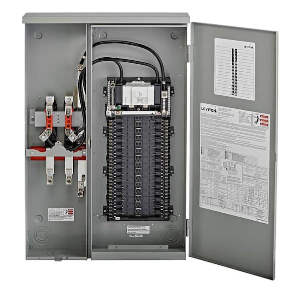 200 Amp 30-Space, 30-Circuit Outdoor All-In-One Meter Load Center Combo with Main Circuit Breaker LJ320-BER