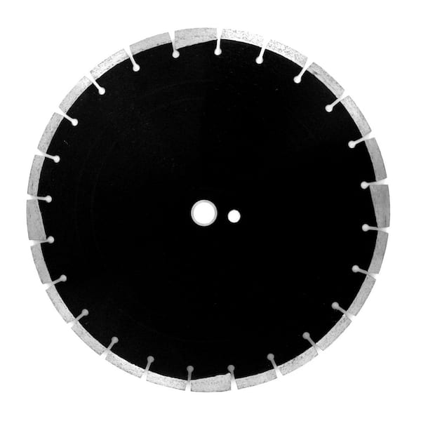 12 in. Premium Asphalt Diamond Blade, 10mm Segments for Walk-Behind & Handheld Saws Cuts Asphalt, Concrete & More