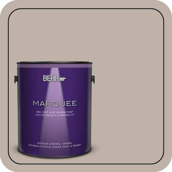 BEHR MARQUEE 1 gal. #N220-3 Smokestack One-Coat Hide Eggshell Enamel Interior Paint & Primer