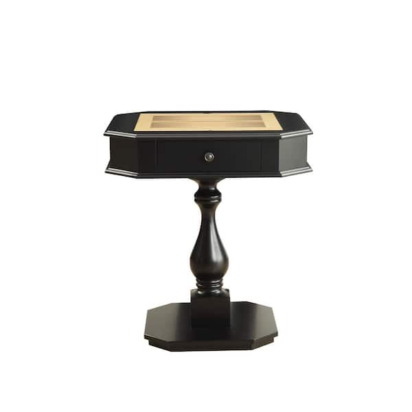 Acme Furniture Bishop Black Game End Table