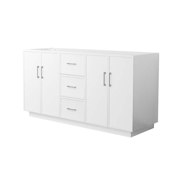 Elan TK 65 in. Bath Vanity Cabinet without Top in White Assembled