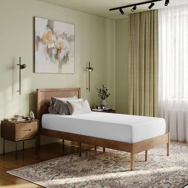 Carnegy Avenue Cloud Green Tea Cooling Twin Medium 4-Layer Memory Foam 10 in. Bed-in-a-Box Mattress with CertiPUR-US Certification