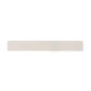Rail Taupe 2 in. x 16 in. Subway Glossy Ceramic Wall Tile (10.763 sq. ft./Case)