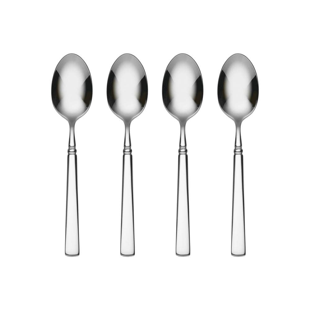 Oneida Easton One Silver 18/10-Stainless Steel Teaspoon Set (Set of 4)