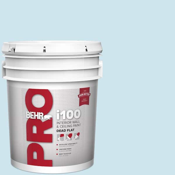 BEHR PRO 5 gal. #540A-2 Niagara Falls Dead Flat Interior Paint