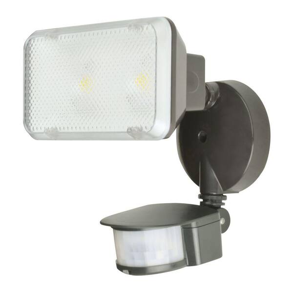 Aspects 240-Degree Motion Outdoor Black Sensing Security Light
