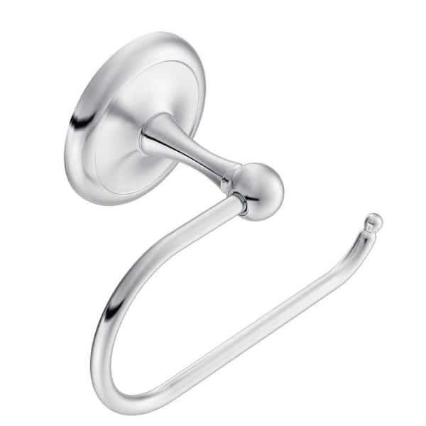 MOEN Yorkshire Single Post Toilet Paper Holder in Chrome