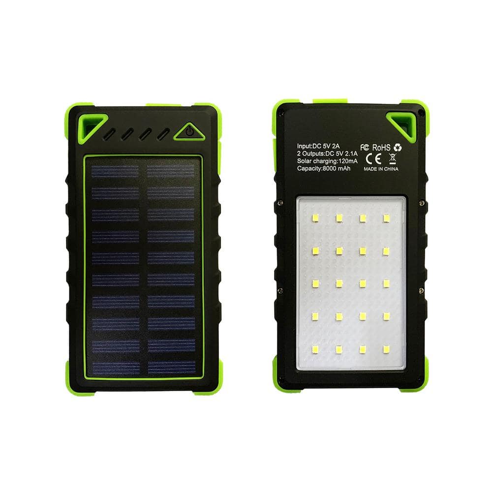 96000 mAh 12V Large Capacity Mobile Solar Power Bank Fast Charging PD  Function Powerful Charger For Phone Laptop With LED Light