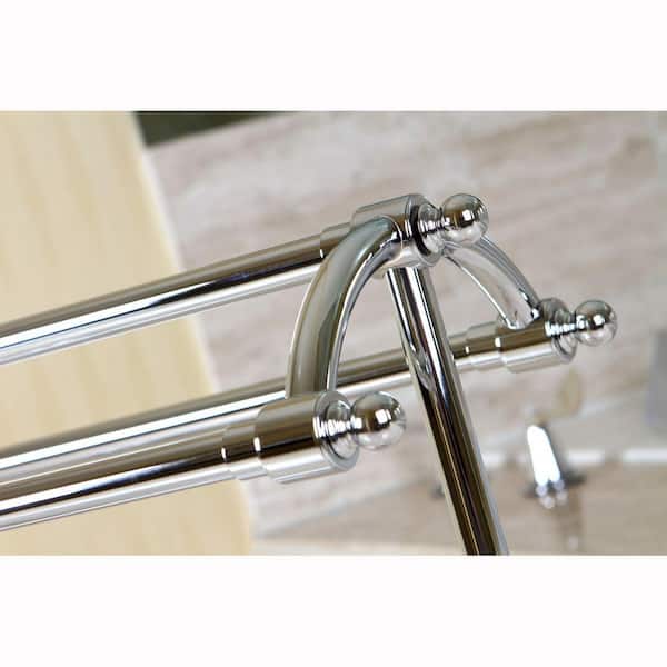 Pedestal Towel Rack in Chrome