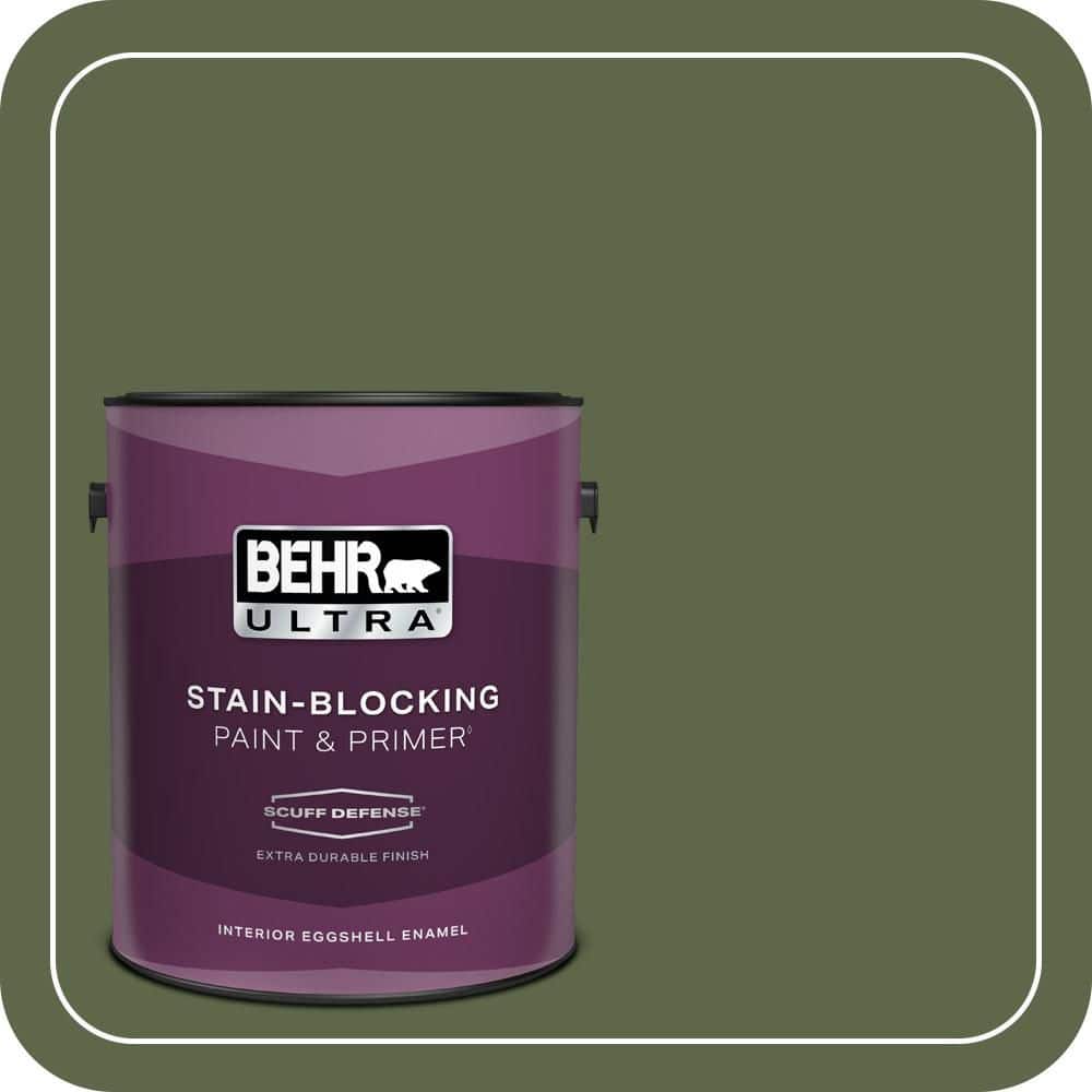 1 gal. #410F-7 Fiddle Leaf Extra Durable Eggshell Enamel Interior Paint & Primer price history on PriceWatchPro