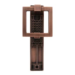 Frank Lloyd Wright Collection Tree of Life Antique Copper Door Knocker
