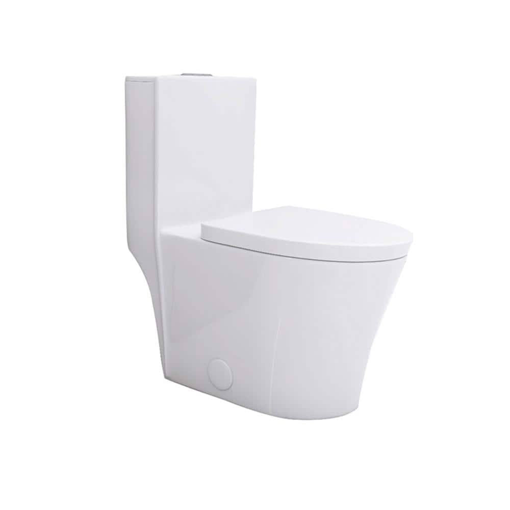 その他 uo ZXDDMS Rough in 12 in. 1-Piece Toilet 1.1/1.6 GPF Powerful Dual