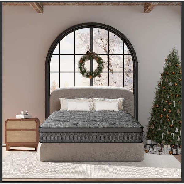 Somnify Full Size 14 in. Firm Hybrid Innerspring Mattress with Gel