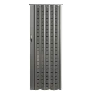 Spectrum 48 in. x 80 in. Express One Vinyl Gray Accordion Door