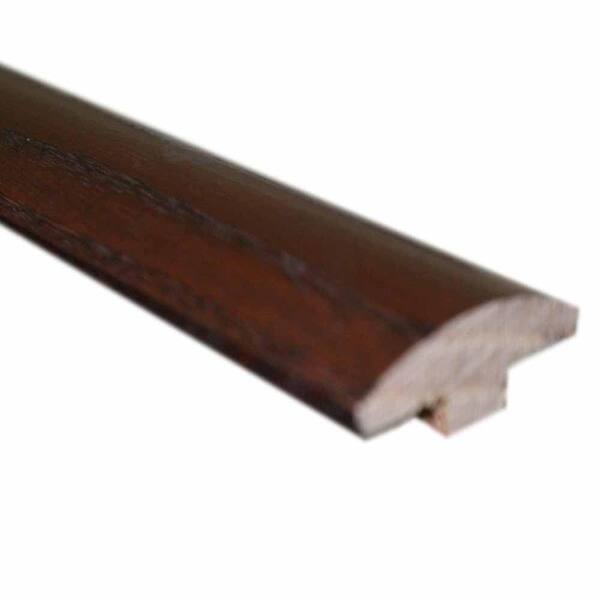 Millstead Oak Bordeaux 3/4 in. Thick x 2 in. Wide x 78 in. Length Hardwood T-Molding