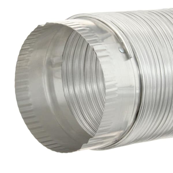 4 in. x 2 ft. Semi-Rigid Duct with Collars