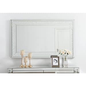 60in H x 36in W rectangle Clear LED Mirror