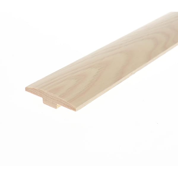 Xenia 0.28 in. T x 2 in. W x 78 in. L Matte Wood T-Molding Solid Hardwood Trim