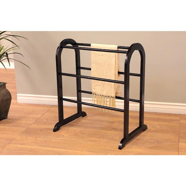 Espresso Quilt Rack