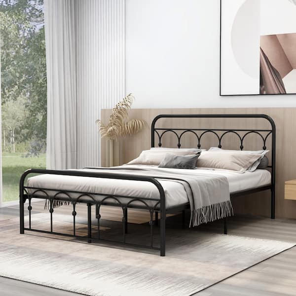 small double bed frame metal