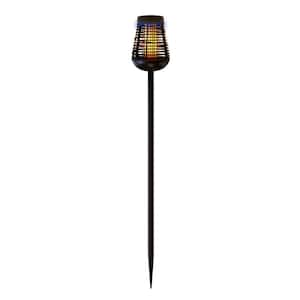 Solar Powered Insect Killer Torch with LED Flame