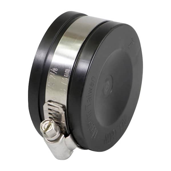 Clamps Details about   Flexible PVC Pipe Cap 5" with Stainless S 1 Pc best offers on 5+ Black 