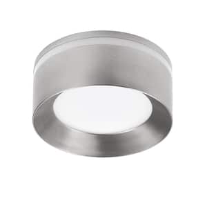 Flexinstall LED 6 in. Brushed Nickel Dual Band Recessed Ceiling Light for Home with 5CCT + DuoBright Dimming