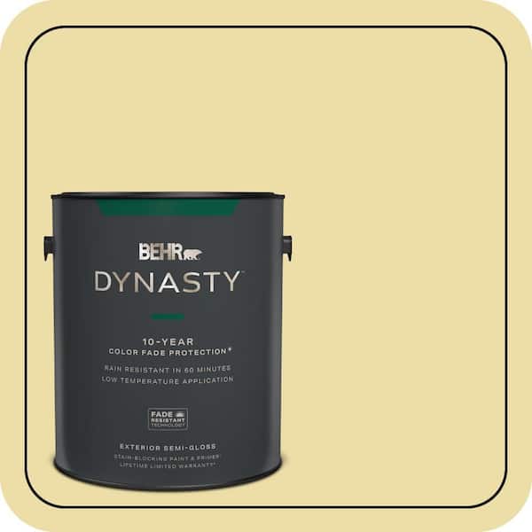 BEHR DYNASTY 1 gal. #PPU8-12 Refreshing Tea Semi-Gloss Enamel Exterior Stain-Blocking Paint & Primer