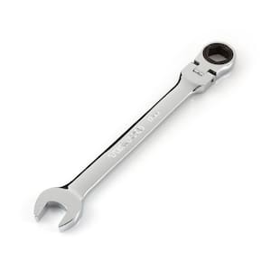 17 mm Flex-Head Ratcheting Combination Wrench