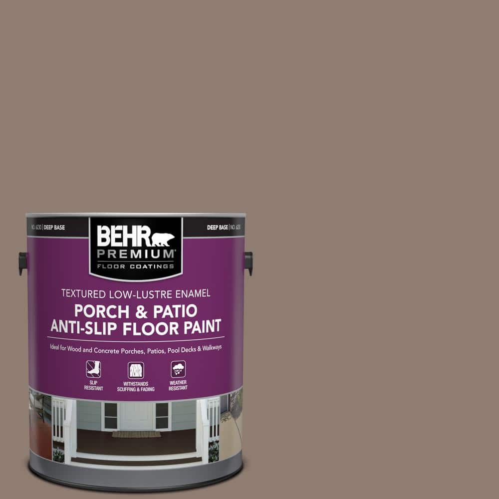 1 gal. #N180-5 Bridle Leather Textured Low-Lustre Enamel Interior/Exterior Porch and Patio Anti-Slip Floor Paint price history on PriceWatchPro