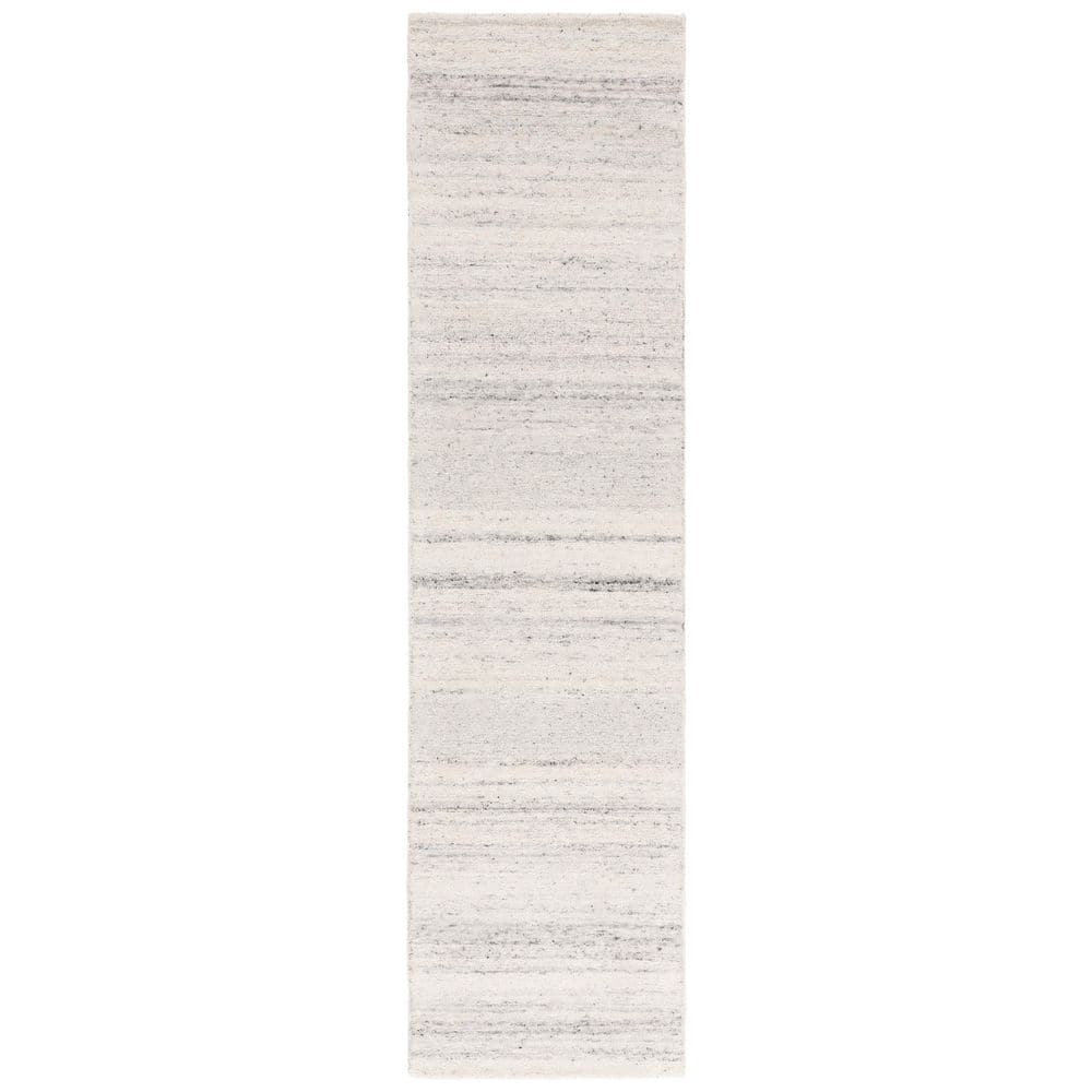 Restoration Vintage 2 ft. x 9 ft. Light Gray/Beige Distressed Striped Runner Rug price history on PriceWatchPro