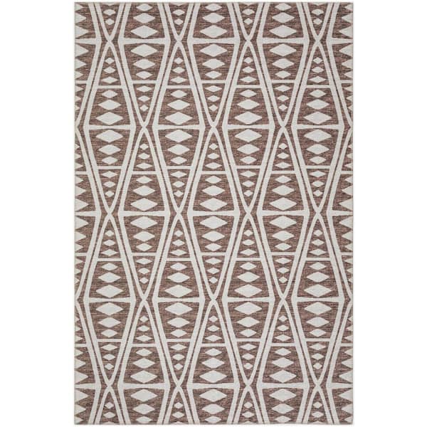 Addison Rugs Modena Coffee 3 ft. x 5 ft. Southwest Area Rug