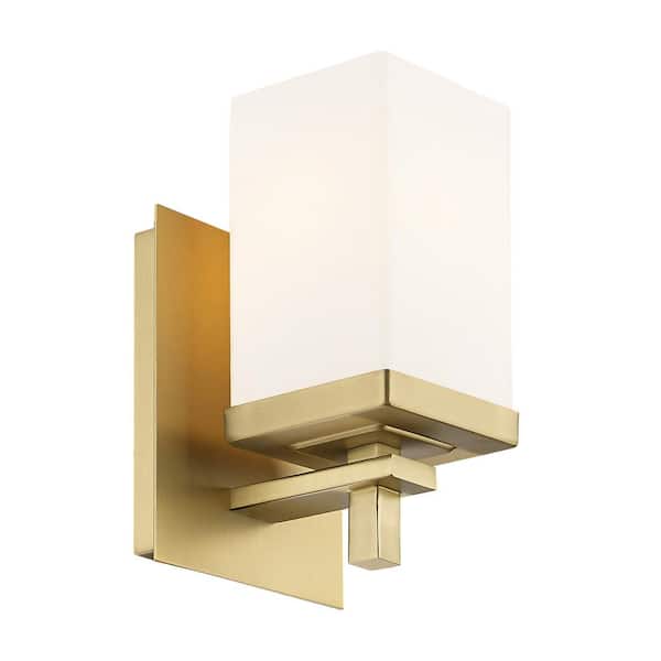 Golden Lighting - Maddox 1 Light Brushed Champagne Bronze Wall Sconce