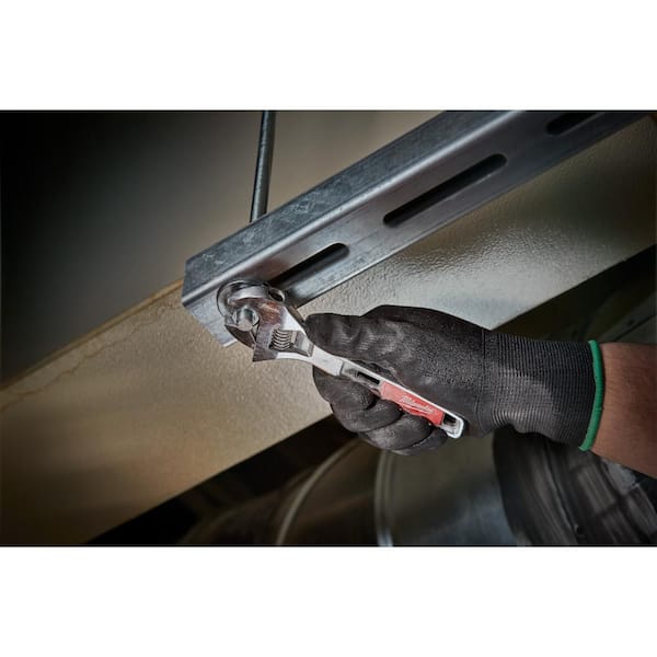 Milwaukee - 6 in. and 10 in. 2-Piece Adjustable Wrench Set