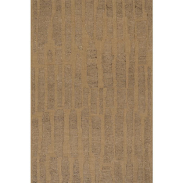 Brunella Hand Woven Bohemian Tan 6 ft. x 9 ft. Indoor Area Rug