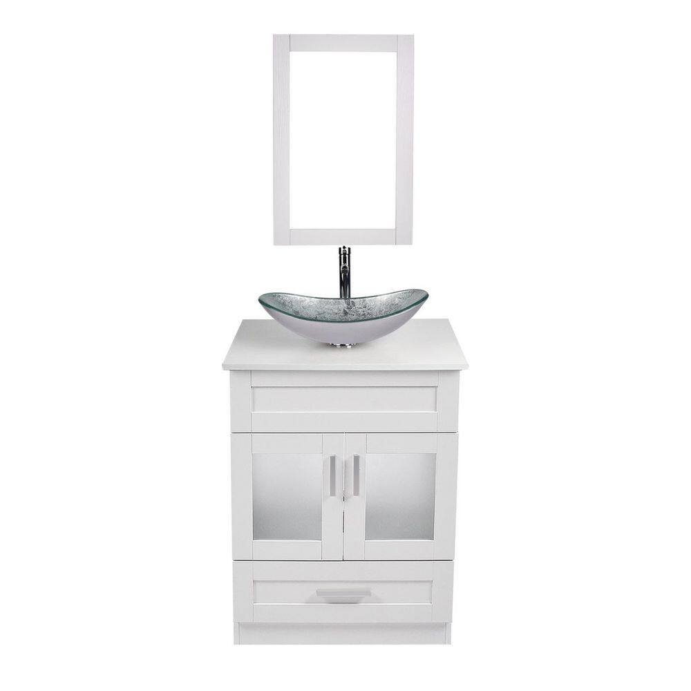 Reviews for Puluomis 24 in. W x 19 in. D x 44 in. H Sliver Single Sink
