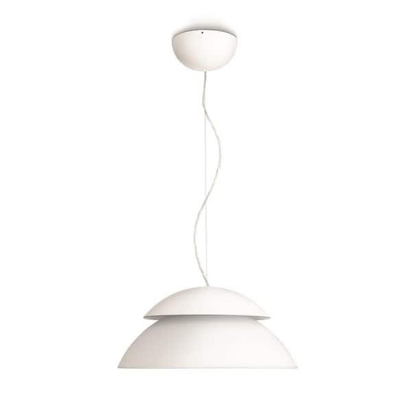 Philips Hue White And Color Ambiance Beyond Led Dimmable Smart Pendant Ceiling Light 789090 The Home Depot - Led Dimmable Pendant Ceiling Lights